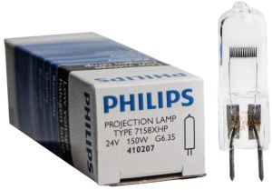 Philips 24v 150w G6.35 Halogen Projection Lamp