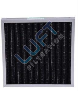 Activated Carbon Pleated Filter, Shape : Rectangular
