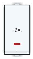 16 AMP Full Jumbo 1 Way Switch With Indicator
