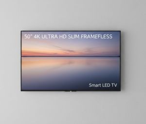 50Inch 4K Slim Ultra HD Smart LED TV