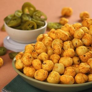 Jalapeno Roasted Makhana, Form : Flakes