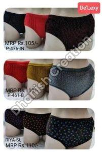 Ladies Cotton Hipster Panty, Feature : Soft, Skin Friendly, Colorful Pattern, Anti Wrinkled, Anti Bacterial
