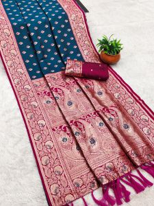 Weaving Art Soft Silk Saree Festive Wear