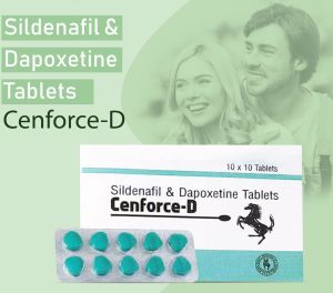 Cenforce D Tablets, Packaging Size : 10*10