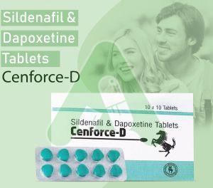 Cenforce D Tablets, Packaging Size : 10*10