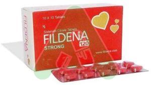 Fildena Strong 120 Tablets, Packaging Size : 10*10