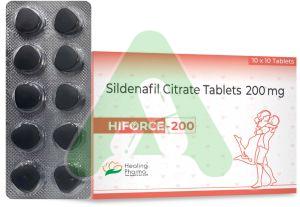 Hiforce 200 Tablets, Packaging Size : 10*10