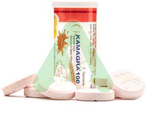 Kamagra Effervescent Tablets, Color : Pink