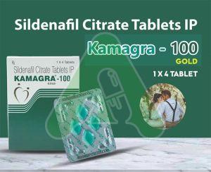 MEDICIN Kamagra Gold-100 Tablets for SILDENAFIL CITRATE