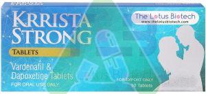 Krrista Strong Tablets, Packaging Type : Box, Packaging Size : 10*10