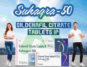 Suhagra 50 Mg Tablets, Packaging Type : Blister Pack