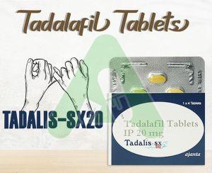 Tadalis-SX Tadalafil Tablets, Packaging Type : BOX
