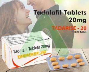 Tadarise 20mg Tablets, Type Of Medicines : Allopathic