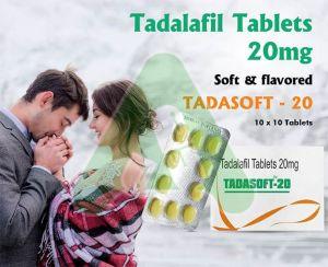 Tadasoft 20gm Tablets, Packaging Type : BOX, Packing Size : 10*10