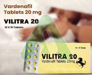 Vilitra 20 Mg Tablet, Medicine Type : ED PRODUCTS