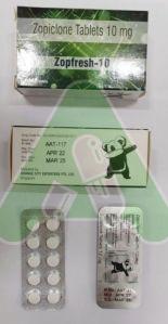 Zopiclone Tablets 10, For HOSPITAL, HOME, CLINIC, Packaging Type : BOX