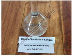 Sodium Bromide (NaBr) 40% Solution, For Industrial, Water Treatment, Grade : Technical Grade