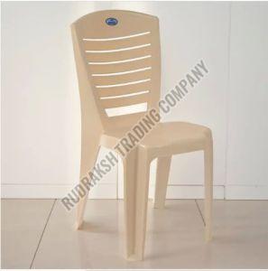 Polished Plain Nilkamal CHR4025 Plastic Armless Chair