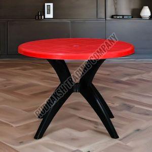 Plain Plastic Nilkamal Meridian Kross Leg Dining Table