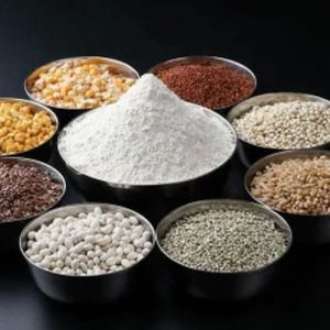 Multigrain Flour, Color : White for Baking Bread, Cakes, Pastries