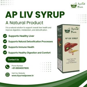 AP LIV Ayurvedic Liver Syrup, Purity : 99%