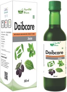 Alovera Leaves Daibcare Diabetic Care Juice, Color : Natural