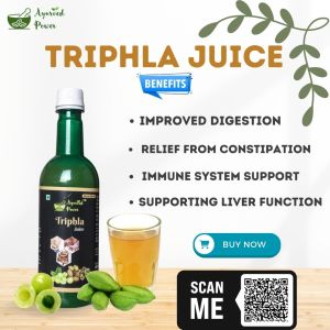 Triphla Juice, Brand Name : Ayurved Power, Form : Liquid