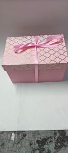 Cardboard Gift Packaging Box, Color : Assorted