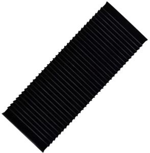 275x100x20 Mm Black Aluminium Heat Sink