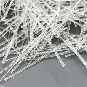 Polyester Raw 18mm Recron Synthetic Fiber, Color : White