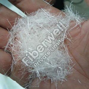 Dyed Construction Polypropylene Fiber, Color : White