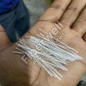 Dyed White Polypropylene Fiber, Grade : A Grade
