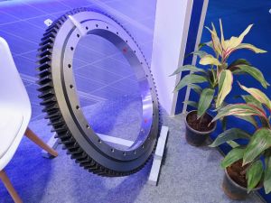 Powder Coated Mild Steel Slew Ring Bearing for Industrial