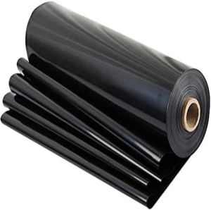 Plain 0.75mm HDPE Geomembrane Sheet, Color : Black
