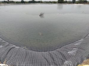 75 Micron HDPE Pond Liner Sheet, Color : Black 6 Ft X 18 Ft