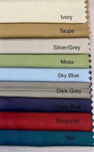 Plain Sateen Cotton Bed Sheet Fabric, Color : All Colour