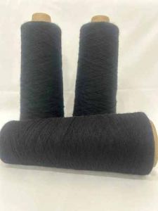 30 NE Acrylic Dyed Yarn, Color : Black for Knitting