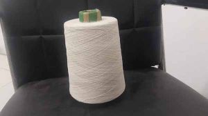 6 NE Polyester Recycled Yarn, Color : Natural for Knitting, Weaving