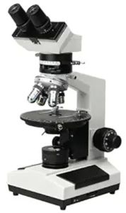 100x Student Polarising Microscope, Color : Black White for Educational