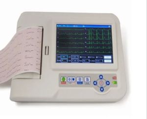3 Channel ECG Machine, Color : White, Brand Name : Satmed