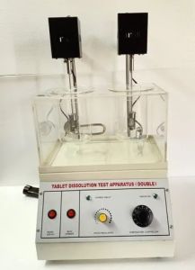 Mild Steel Digital Tablet Dissolution Double Test Apparatus