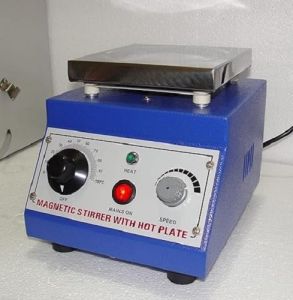 Stainless Steel Magnetic Stirrer with Hot Plate, Weight : 2 Kg