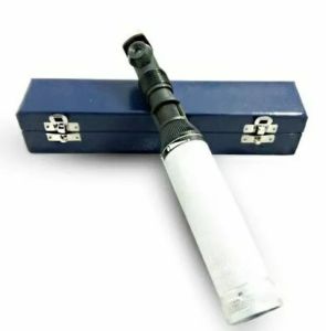 Metal Streak Retinoscope, Weight : 600gm for Laboratory