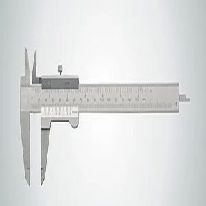Stainless Steel Vernier Caliper, Color : Silver