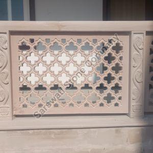 Pink Sandstone Jali