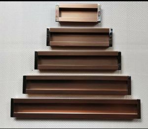 Aluminium Silding Drawer Pull Handle for Cupboards