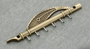 Decorative Zinc Key Stand, Color : Golden