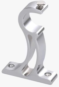 Heavy Aluminium Curtain Support, Color : Silver