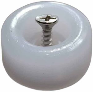 Matte White PVC Buffer