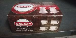 Plastic Magnetic Ball Door Catcher, Color : White